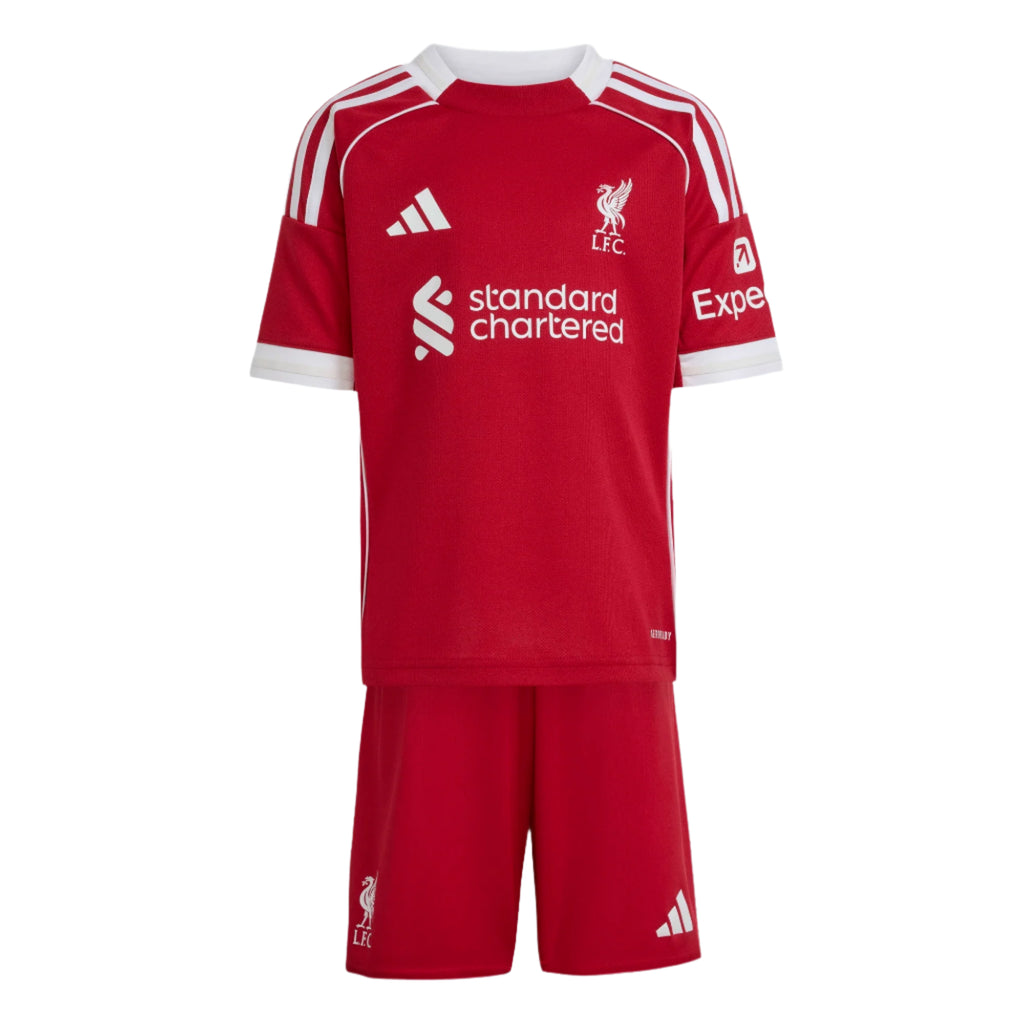 adidas Liverpool FC Mini Home Kit 25/26 – Third Coast Soccer adidas Liverpool FC Mini Home Kit 25/26 – Third Coast Soccer
