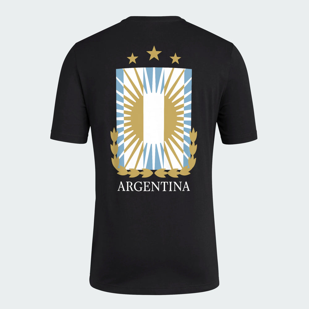 adidas Argentina Nation Tee - Black International Replica   - Third Coast Soccer