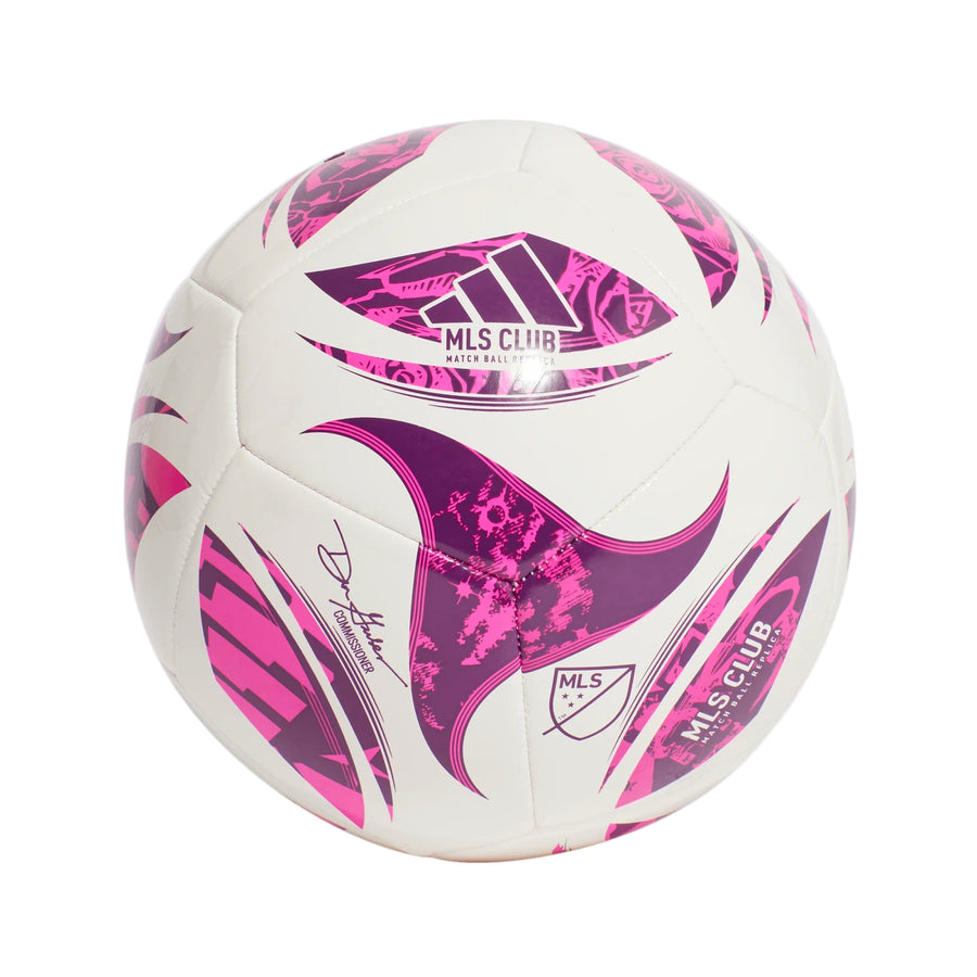 adidas MLS Club Ball - White/Purple/Pink Balls - Third Coast Soccer