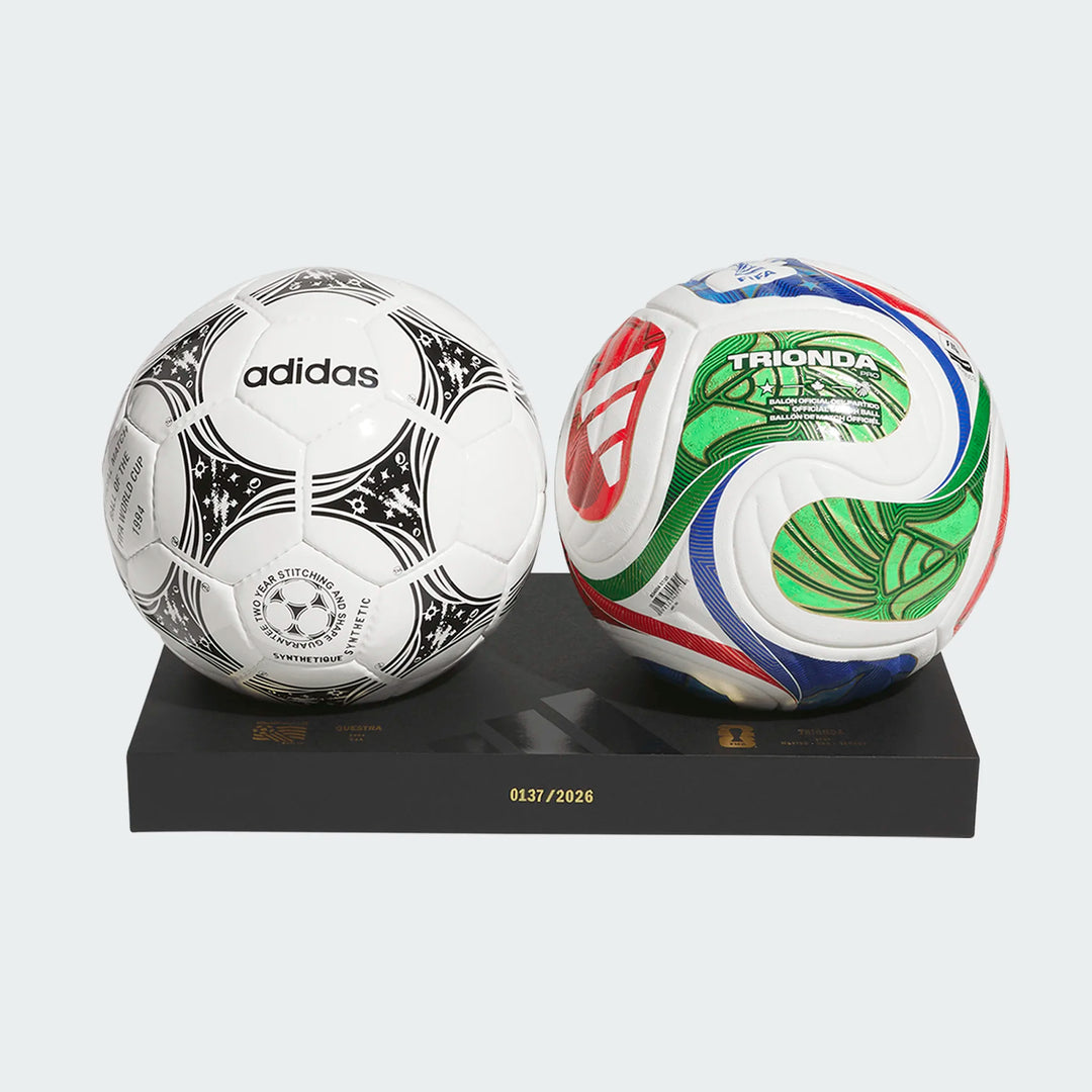 adidas FIFA WC 26 Trionda USA Host Official Match Ball Set 1994/2026 Balls White/Royal Blue/Solar Blue/Vivid Red - Third Coast Soccer