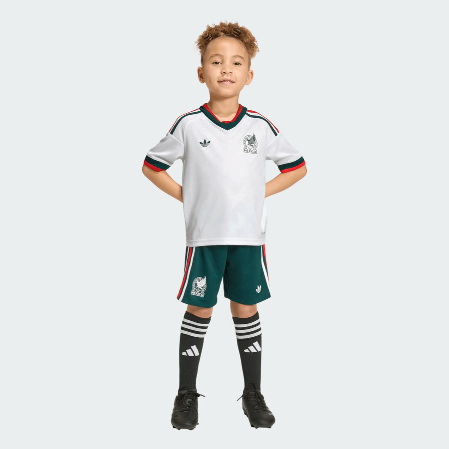 adidas FMF Mexico Mini Away Kit 2026 International Replica - Third Coast Soccer