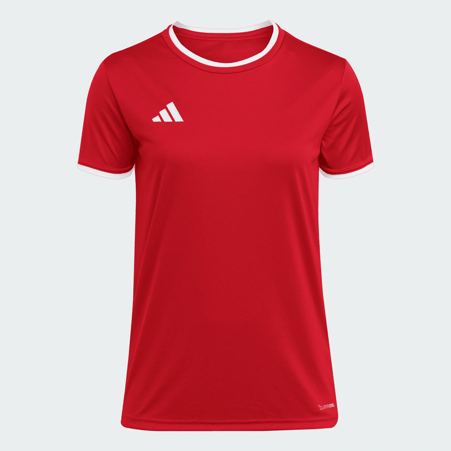 adidas Women's Entrada 26 Jesey - Red/White Jerseys Red/White Womens XSmall - Third Coast Soccer