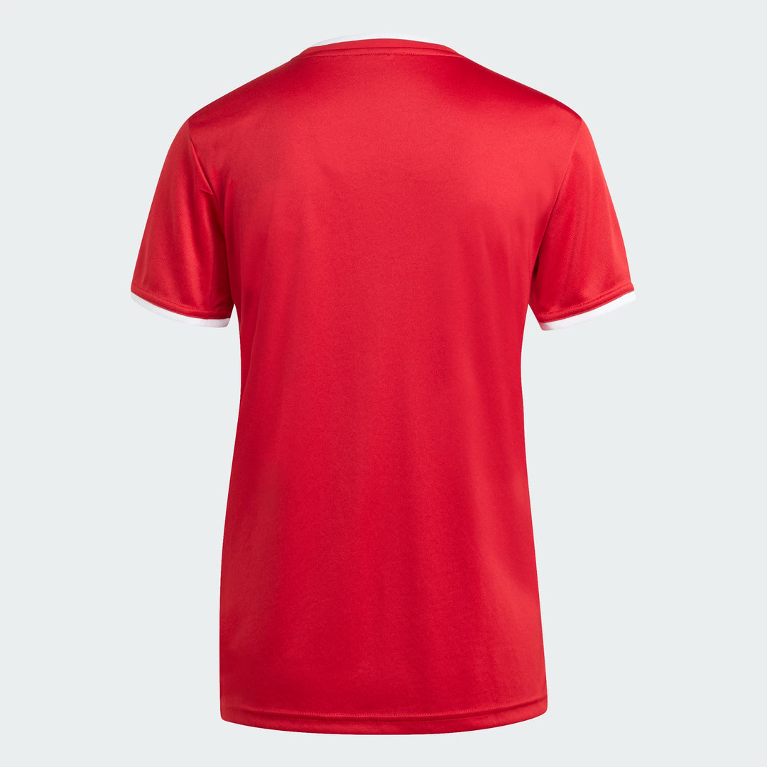 adidas Women's Entrada 26 Jesey - Red/White Jerseys - Third Coast Soccer
