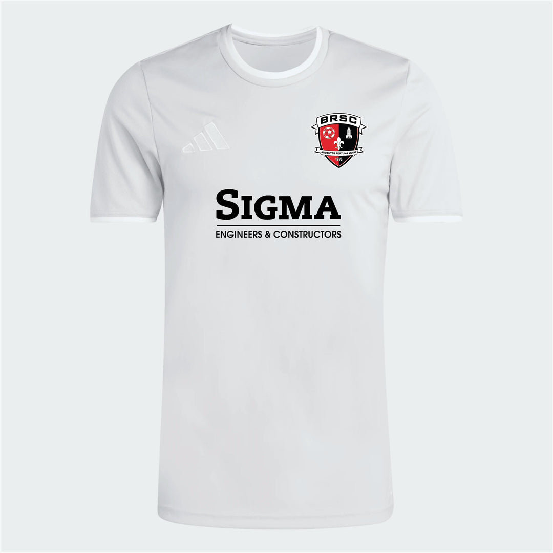adidas BRSC Men's Entrada 26 Jersey - Grey BRSC 2026-2028 Team Light Grey/White Mens Small - Third Coast Soccer