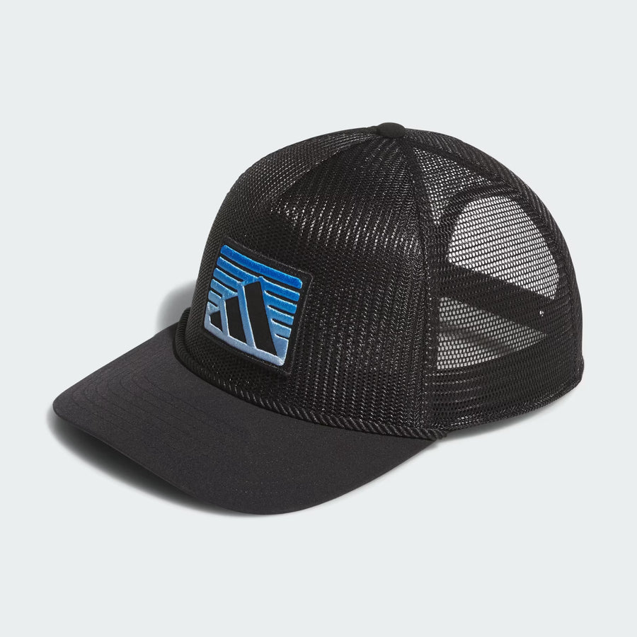 adidas Novelty Mesh 5-Panel Rope Hat - Black Hats Black - Third Coast Soccer