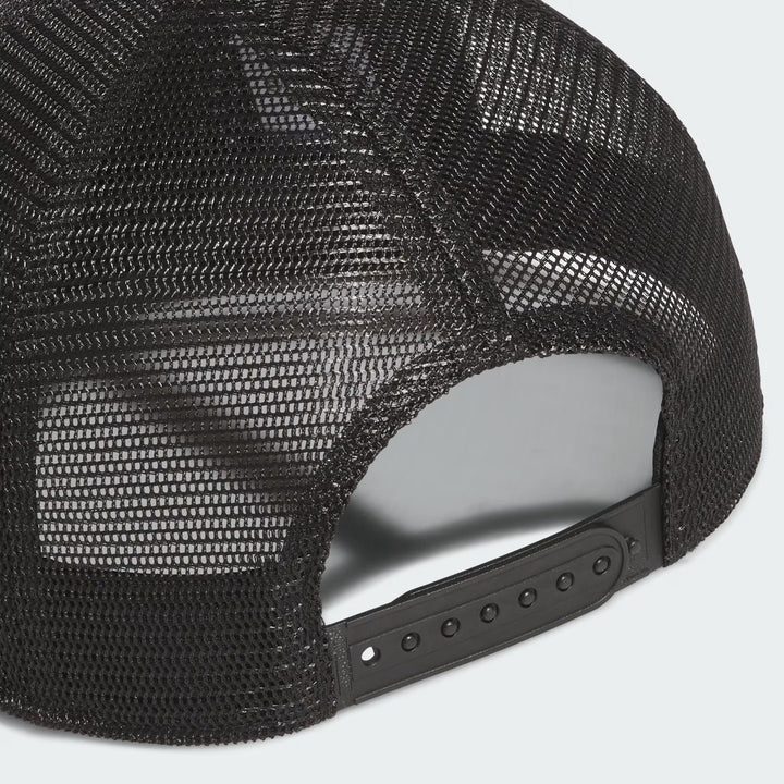 adidas Novelty Mesh 5-Panel Rope Hat - Black Hats - Third Coast Soccer