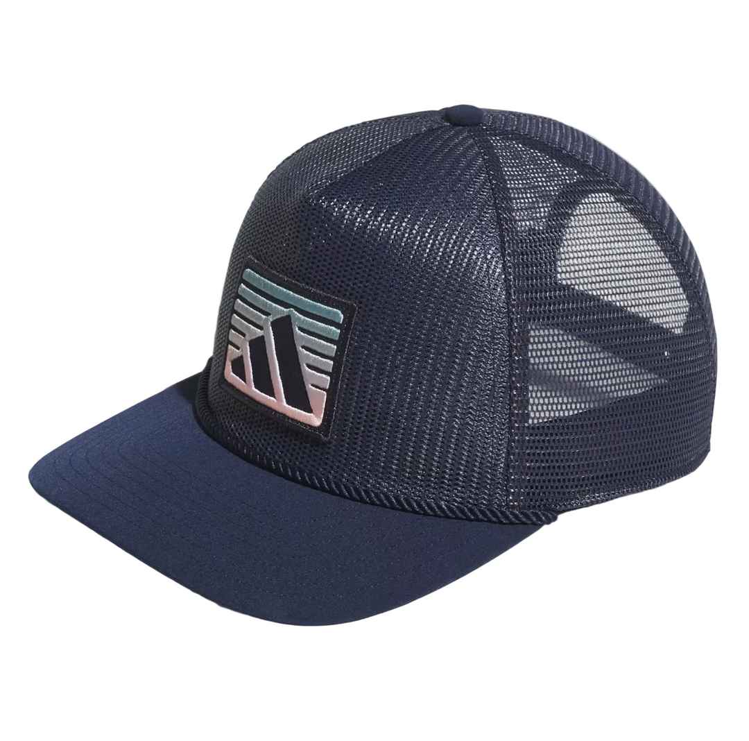 adidas Novelty Mesh 5-Panel Rope Hat - Navy Hats - Third Coast Soccer