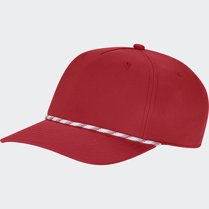 adidas Rope Five-Panel Crestable Hat - Collegiate Red Hats Red - Third Coast Soccer