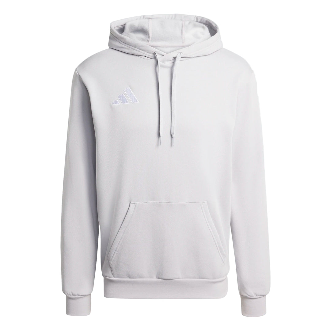 adidas Entrada 26 Hoody - Light Grey Training Wear - Third Coast Soccer