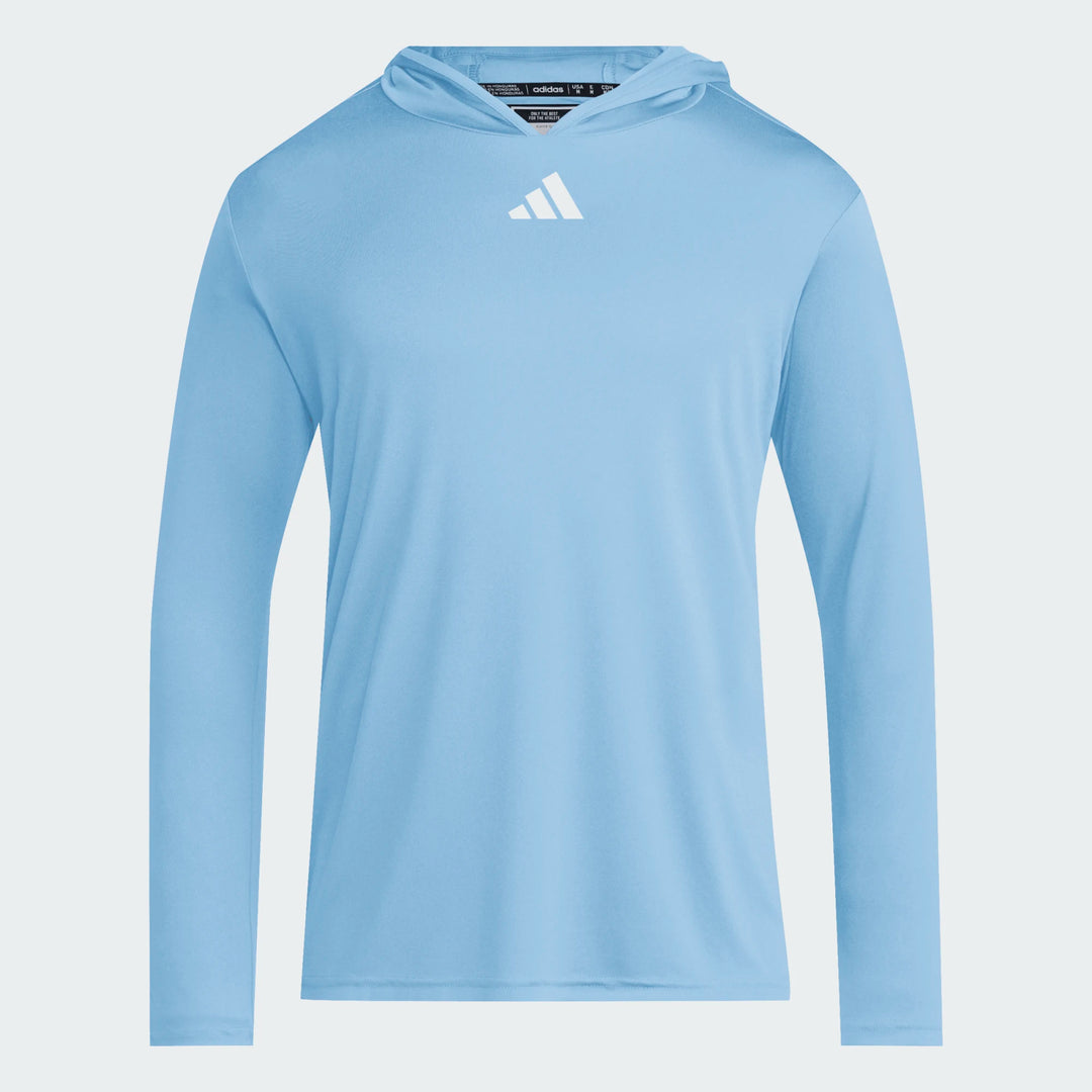 adidas D4T LS Hoody - Team Light Blue