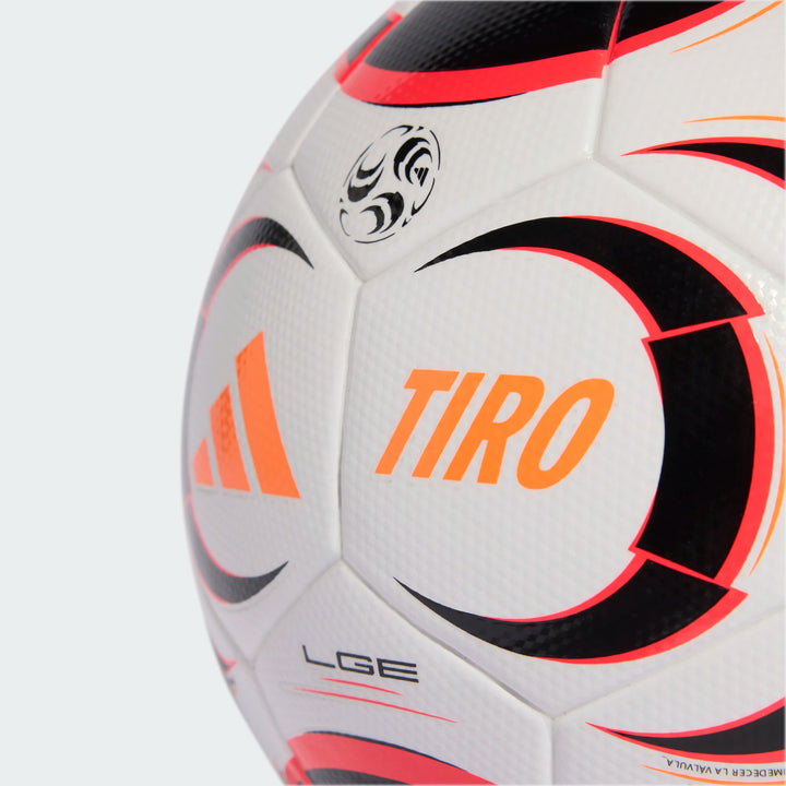 adidas Tiro League Ball - White/Black/Lucid Red