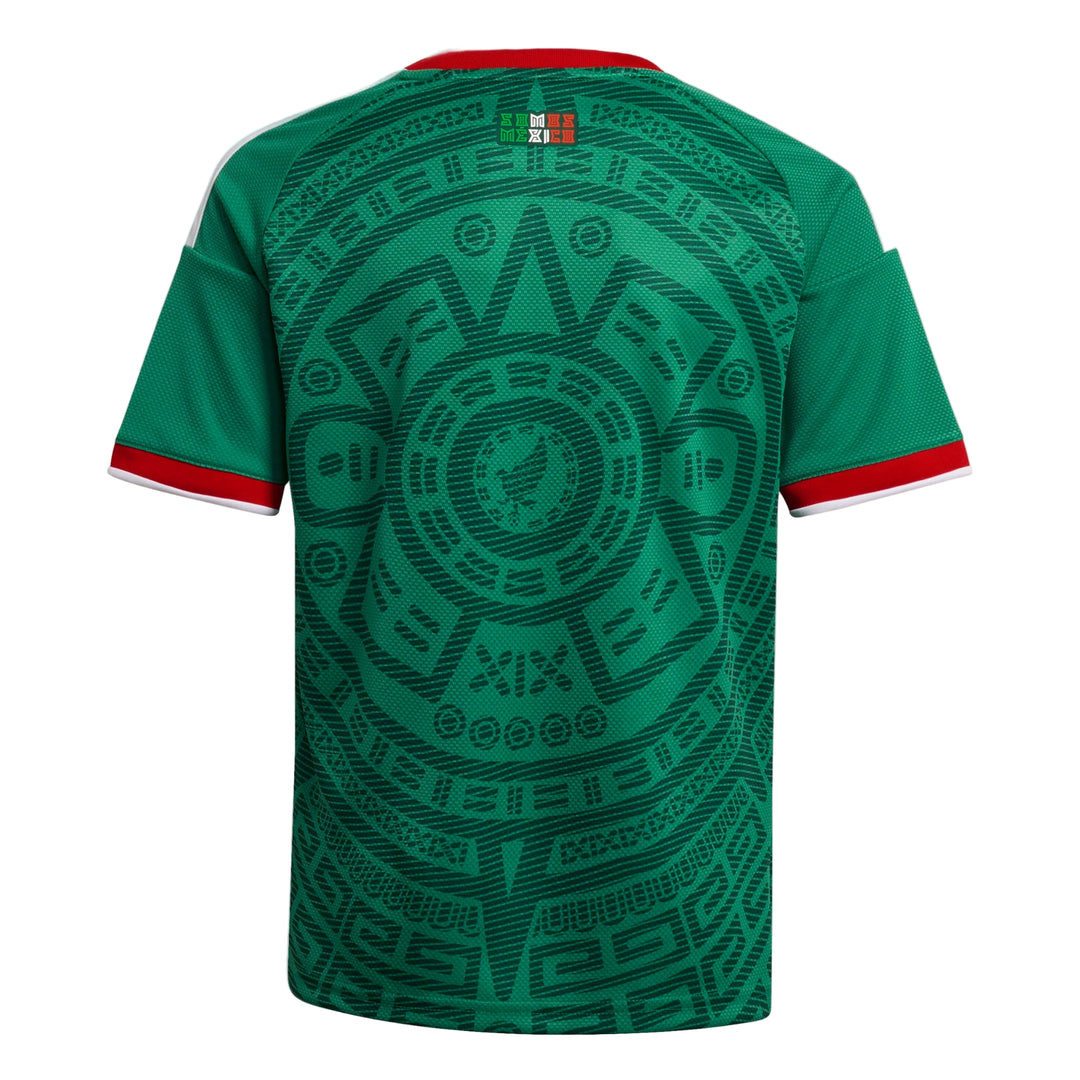 adidas Youth FMF Mexico Home Jersey 2026