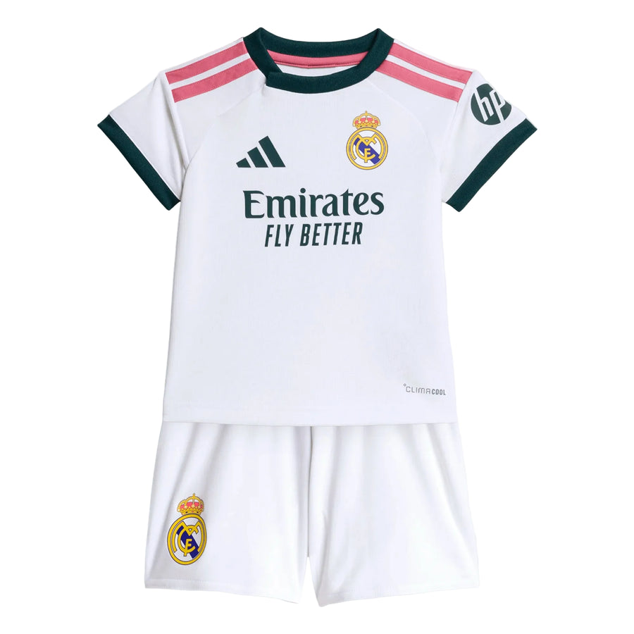 adidas Real Madrid Home Baby Kit 26/27 Club Replica White 6 Months - Third Coast Soccer