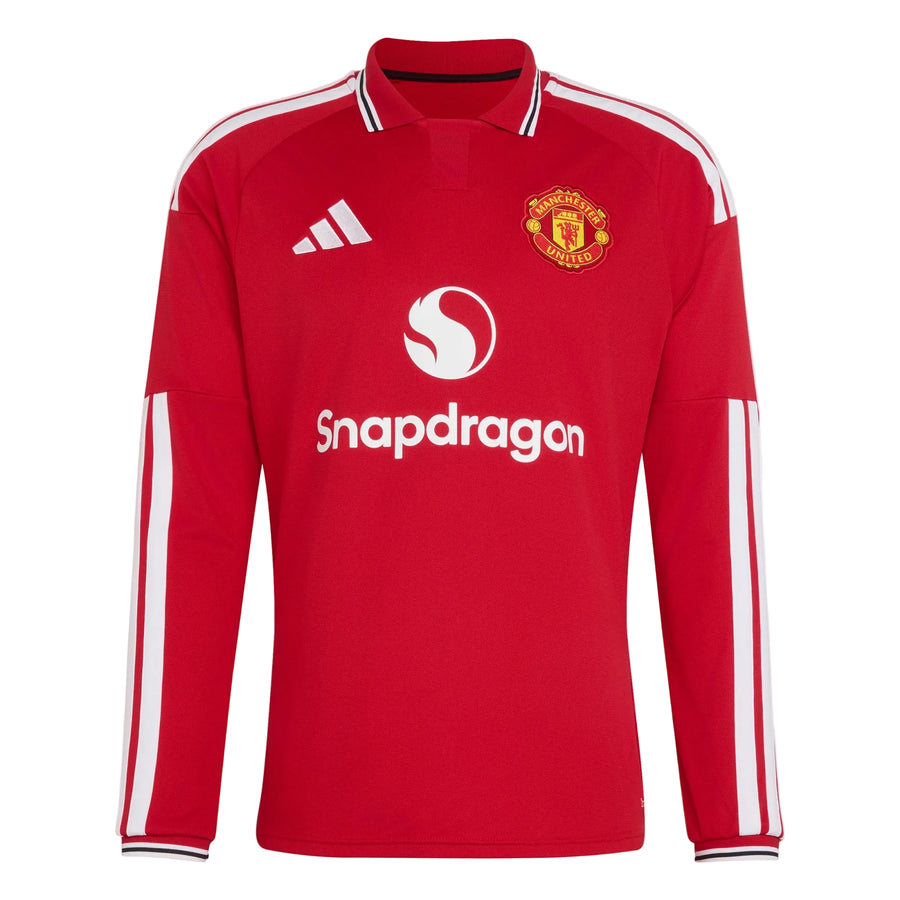 adidas Manchester United FC Home LS Jersey 26/27 Club Replica - Third Coast Soccer
