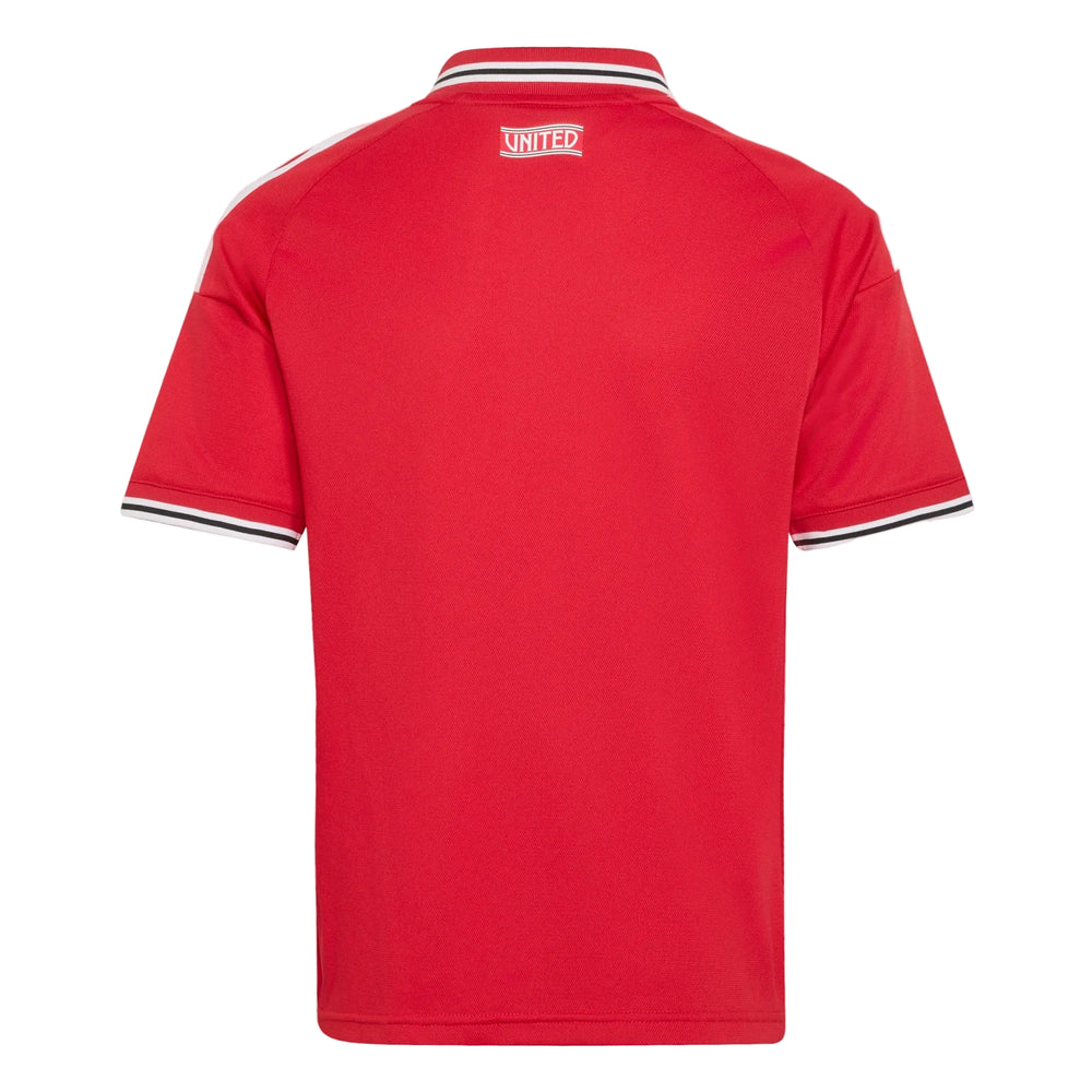 adidas Youth Manchester United FC Home Jersey 26/27 Club Replica - Third Coast Soccer