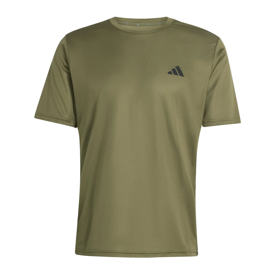 adidas Workout Essentials 3-Stripes T-Shirt - Olive