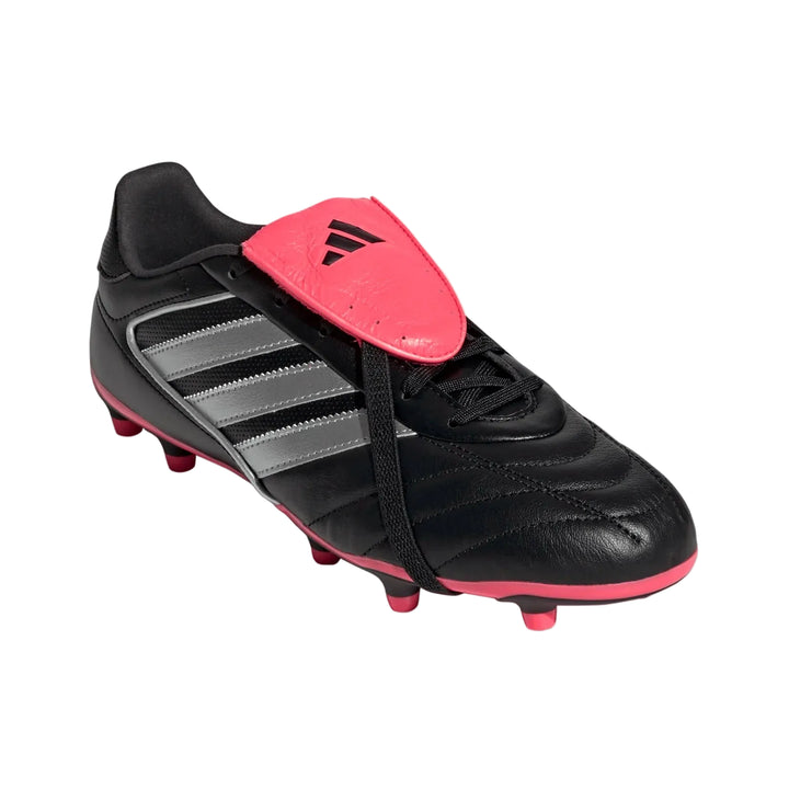 adidas Copa Gloro II FG - Black/Silver/Solar Turbo Men's Footwear Black/Silver Metallic/Solar Turbo Mens 6.5 - Third Coast Soccer