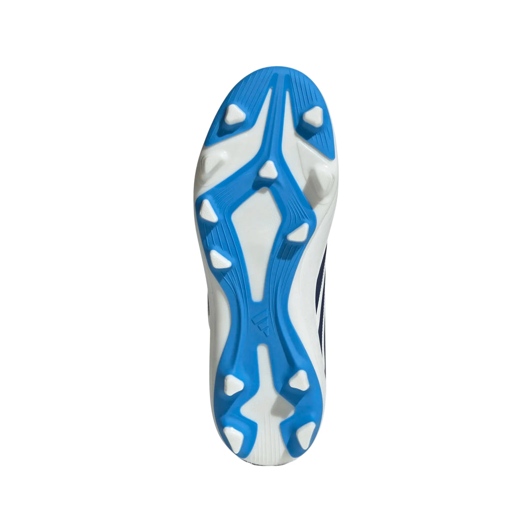adidas Copa Pure IV Club FG/MG Jr - White/Metallic/Blue