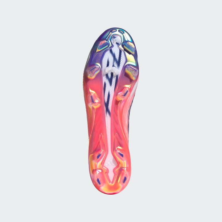 adidas F50 Hyperfast Elite FG - White/Solar Purple/Solar Turbo