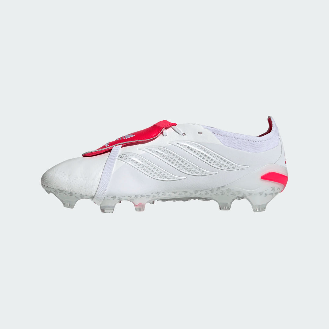 adidas Predator Elite Beckham FT FG - White/Silver/Red Men's Footwear - Third Coast Soccer