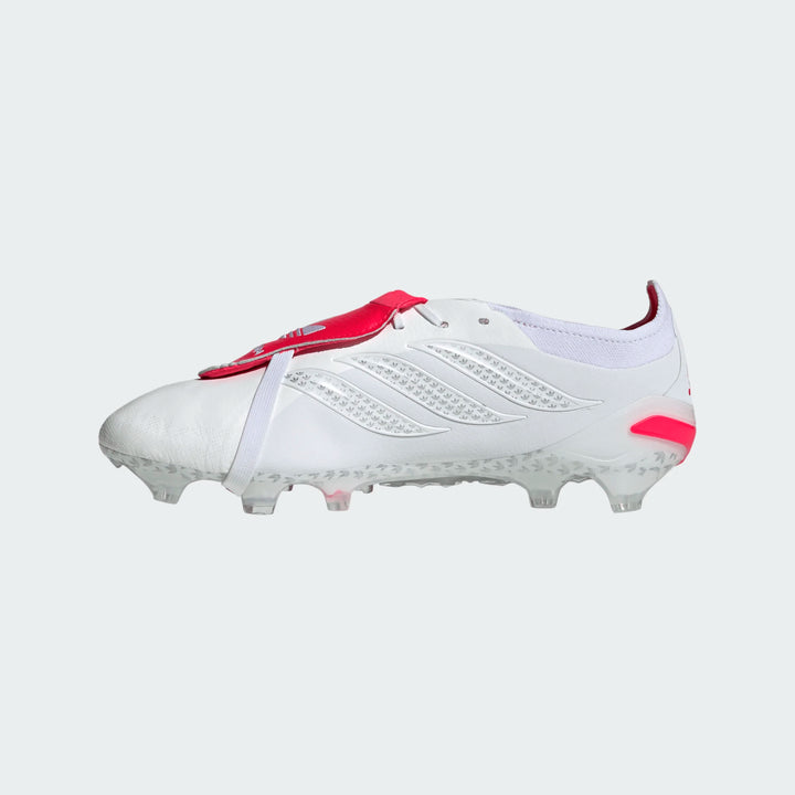 adidas Predator Elite Beckham FT FG - White/Silver/Red Men's Footwear - Third Coast Soccer