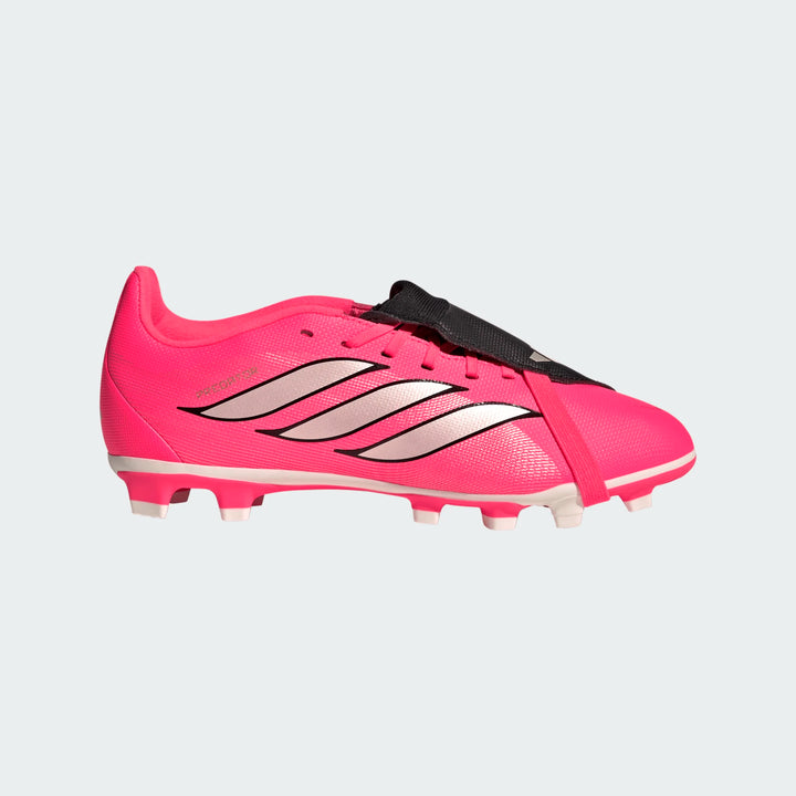 adidas Youth Predator Club FT FG - Solar Turbo/Black Youth Footwear - Third Coast Soccer