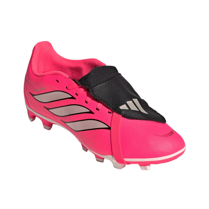adidas Youth Predator Club FT FG - Solar Turbo/Black Youth Footwear Solar Turbo/Black Youth 1 - Third Coast Soccer