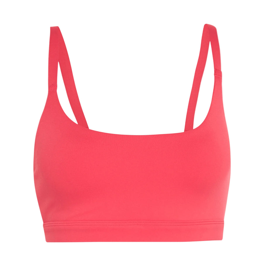 adidas All Me LS Bra - Pink Womens Apparel - Third Coast Soccer