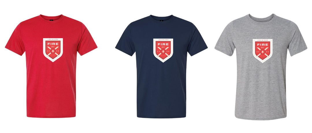 Louisiana Fire Big Tee Louisiana Fire Spiritwear - Third Coast Soccer