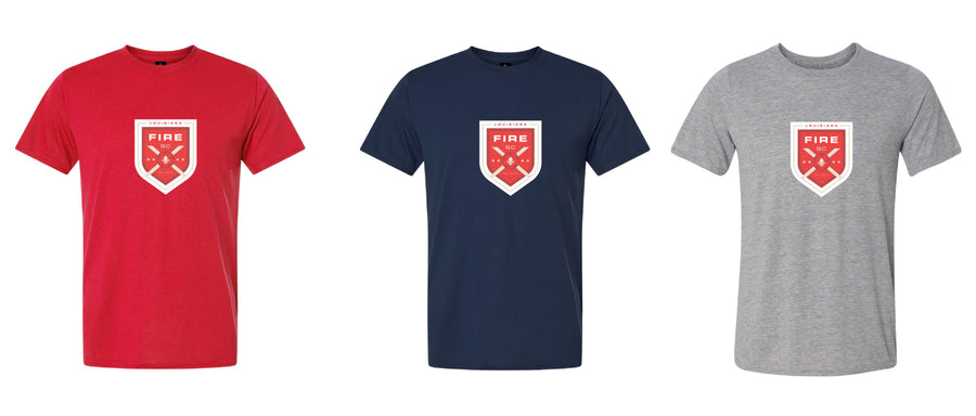 Louisiana Fire Big Tee Louisiana Fire Spiritwear - Third Coast Soccer