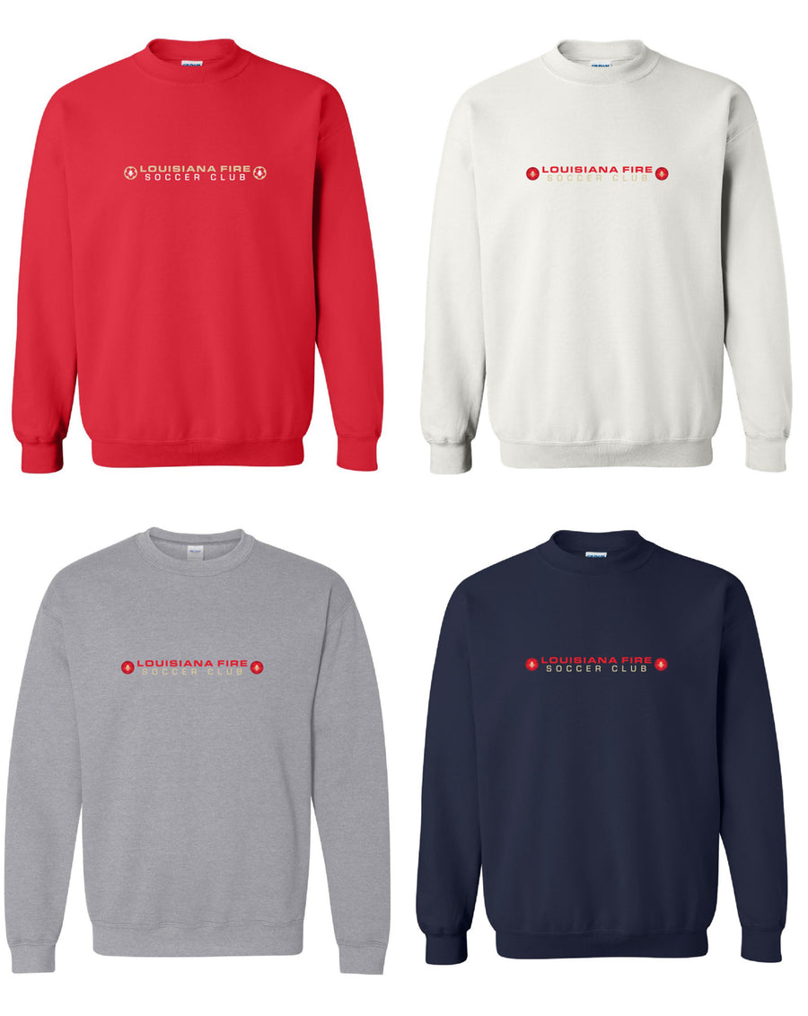 Louisiana Fire Stack Sweatshirt Louisiana Fire SC Spiritwear - Third Coast Soccer