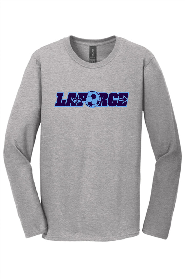 LA FORCE Spirit LS T-Shirt LA FORCE Spiritwear Sport Grey Mens Small - Third Coast Soccer