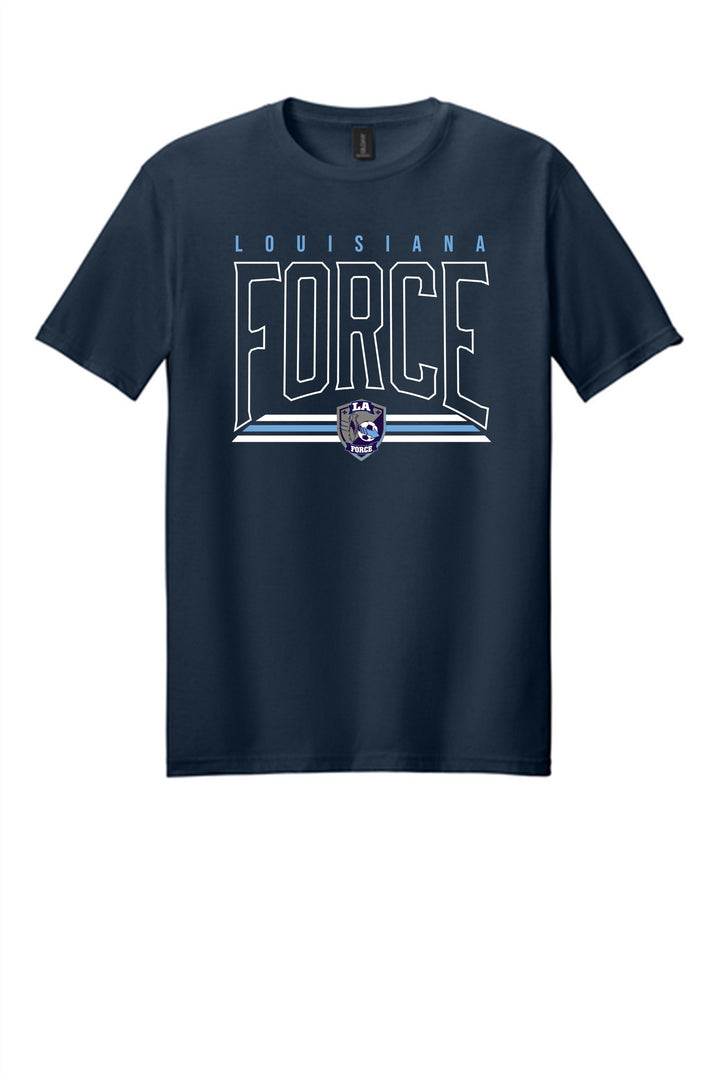 LA FORCE Letter T-Shirt LA FORCE Spiritwear - Third Coast Soccer