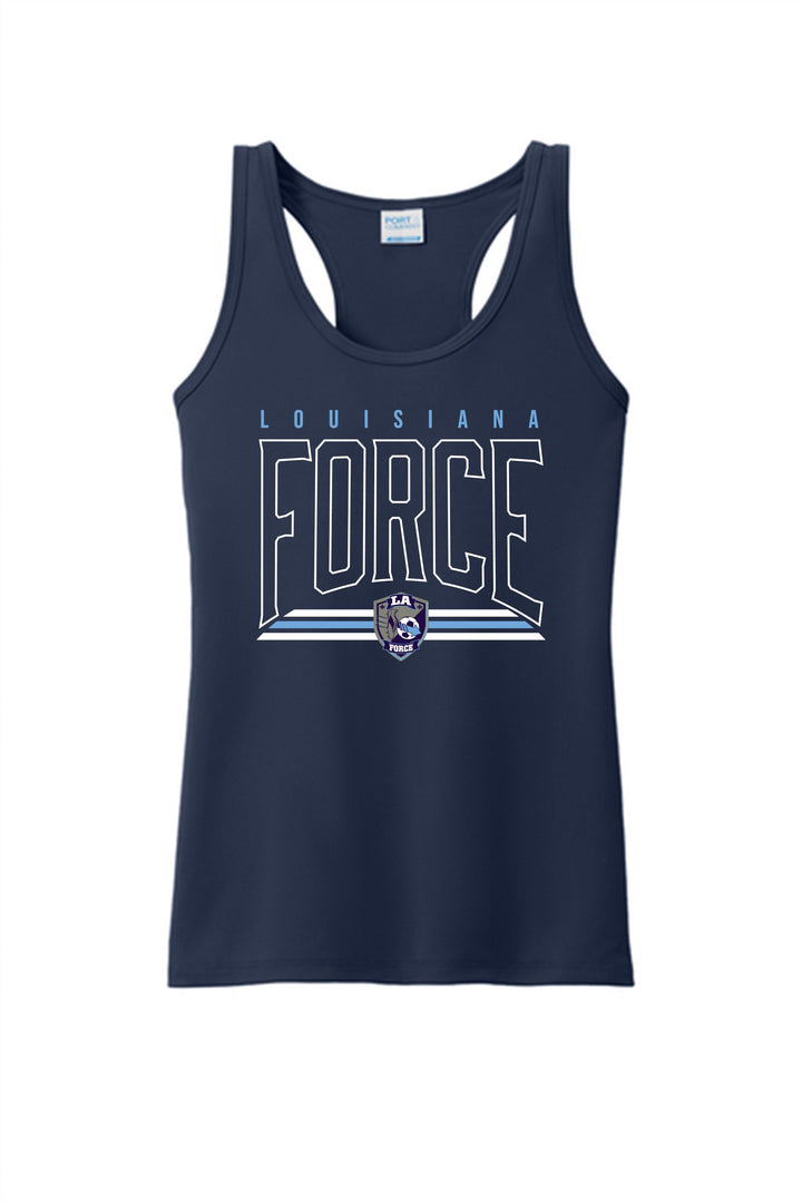 LA FORCE Ladies Letter Tank LA FORCE Spiritwear - Third Coast Soccer