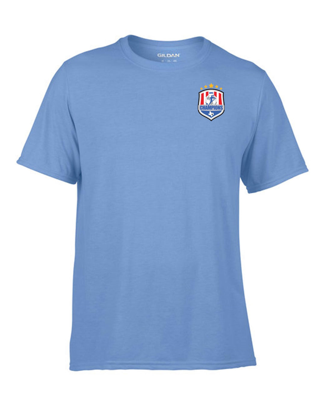 BVFC Girls Short-Sleeve Shirt BVFC Light Blue Youth Small - Third Coast Soccer