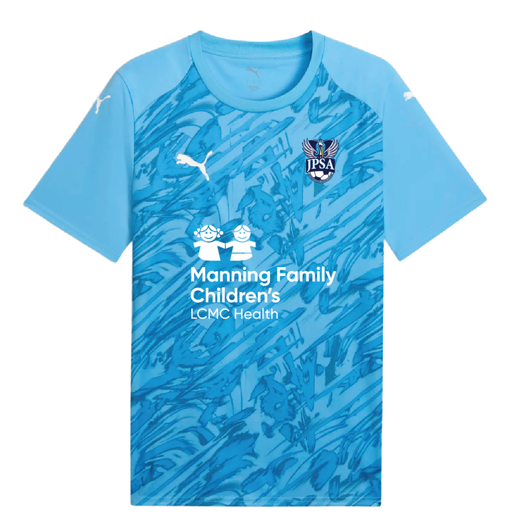 Puma JPSA Women's Team Final Graphic Jersey - Light Blue