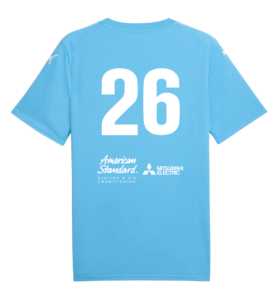 Puma JPSA Women's Team Final Graphic Jersey - Light Blue