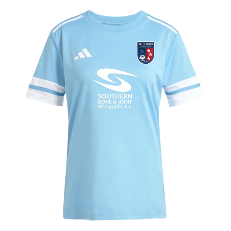 adidas HFC Men's Squadra 25 Goalkeeper Jersey - Light Blue Hattiesburg FC 2025-2027 - Third Coast Soccer
