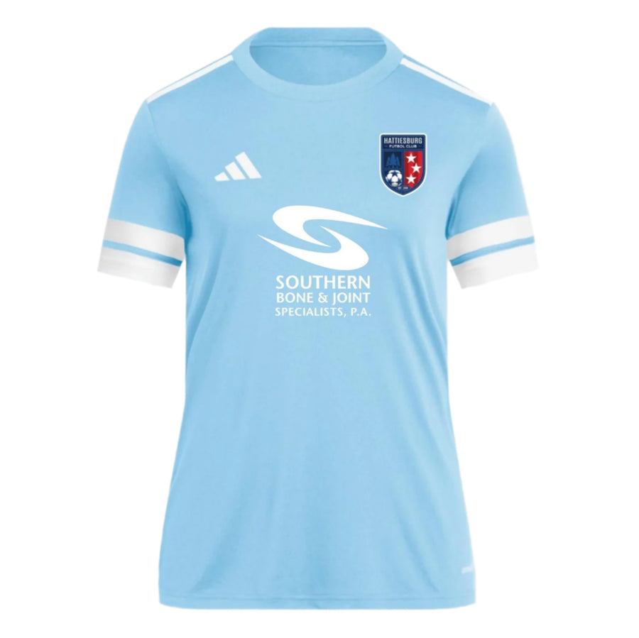 adidas HFC Women's Squadra 25 Goalkeeper Jersey - Light Blue Hattiesburg FC 2025-2027 - Third Coast Soccer