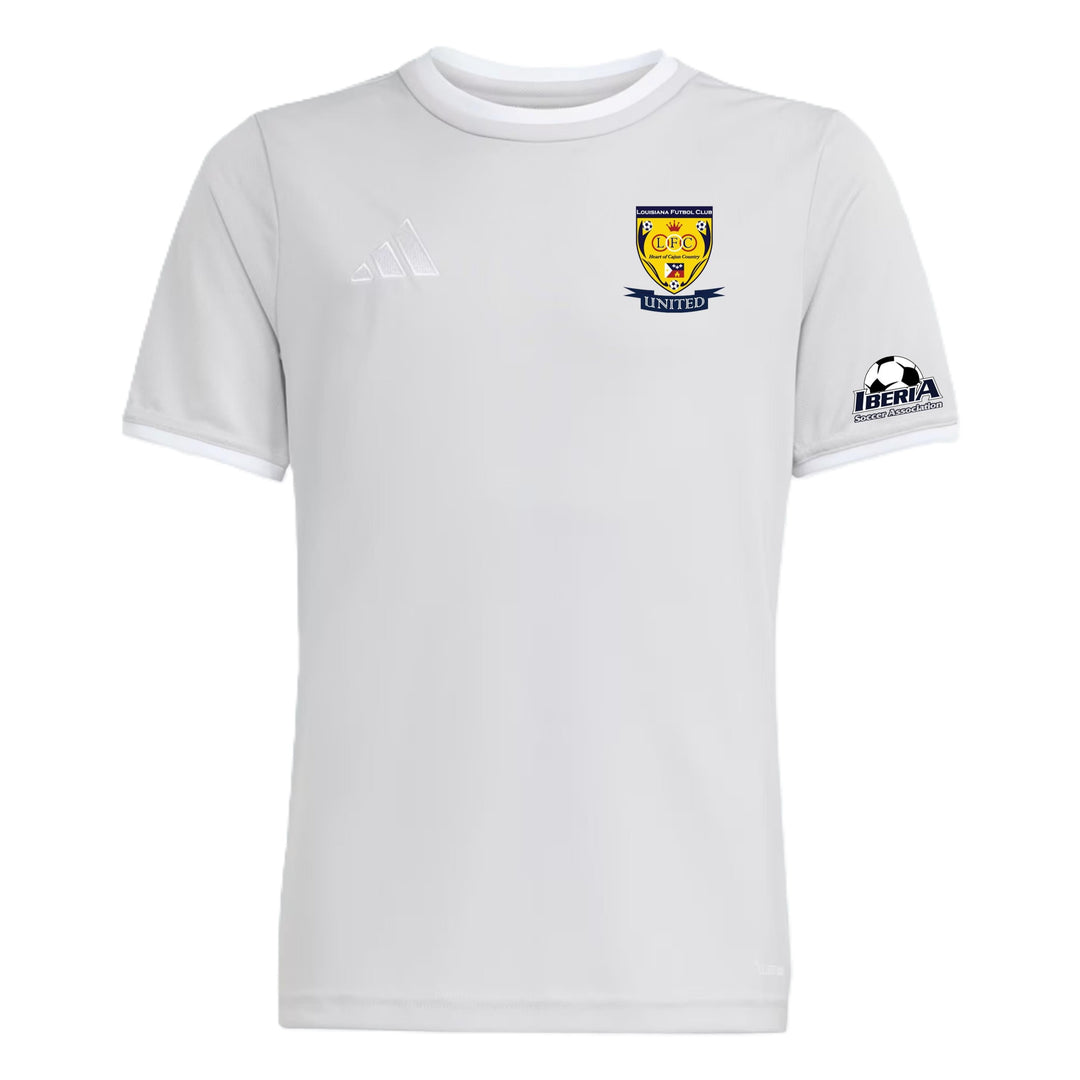 adidas Louisiana FC Men's Entrada 26 Jersey - Grey LFC 26-28 - Third Coast Soccer