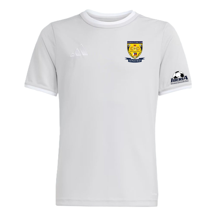 adidas Louisiana FC Men's Entrada 26 Jersey - Grey LFC 26-28 - Third Coast Soccer