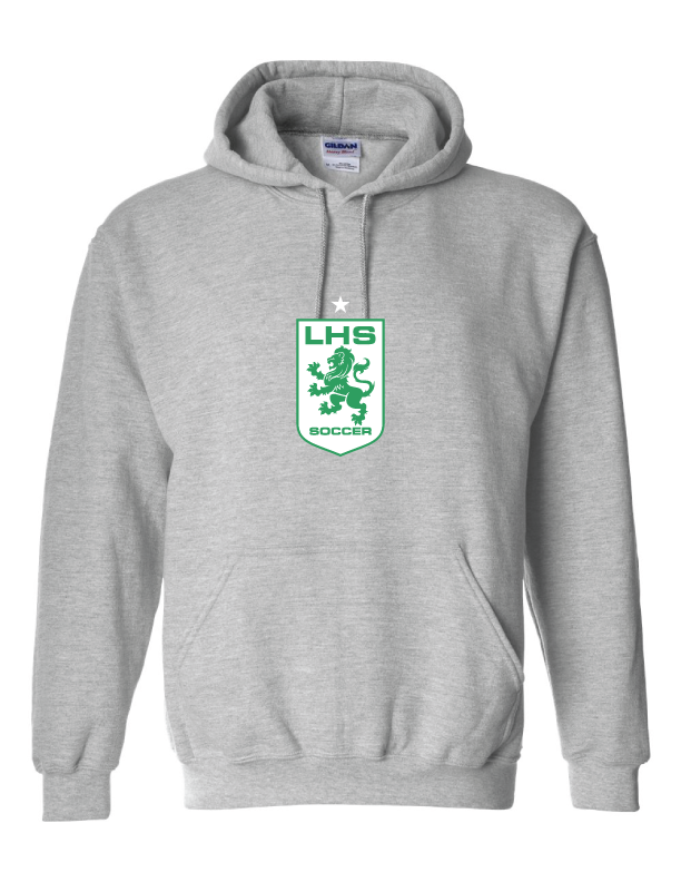 Lafayette High School Hooded Sweatshirt LHS 24 Sport Grey Mens Small - Third Coast Soccer