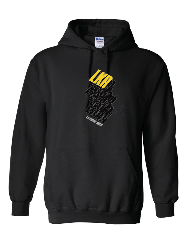 LA Krewe Rush Hoody Stack - Black, Sport Grey or White LA Krewe Rush Spiritwear Black Mens Small - Third Coast Soccer