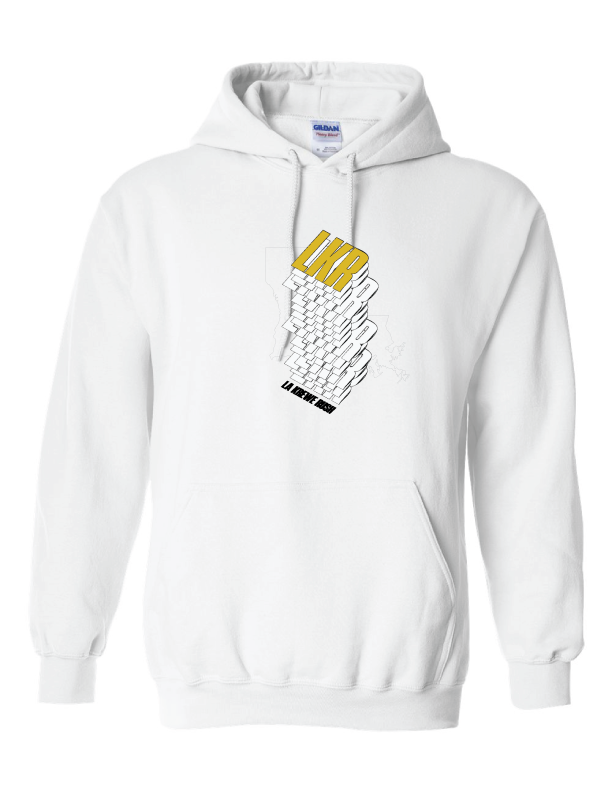 LA Krewe Rush Hoody Stack - Black, Sport Grey or White LA Krewe Rush Spiritwear White Mens Small - Third Coast Soccer