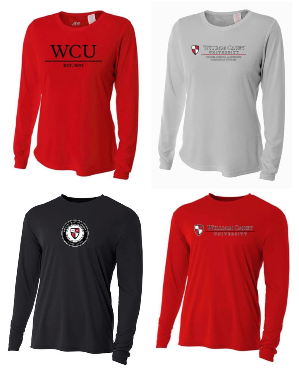 WCU Cooper School Of Missions & Ministry Youth Long-Sleeve Performance Shirt WCU CSMM   - Third Coast Soccer