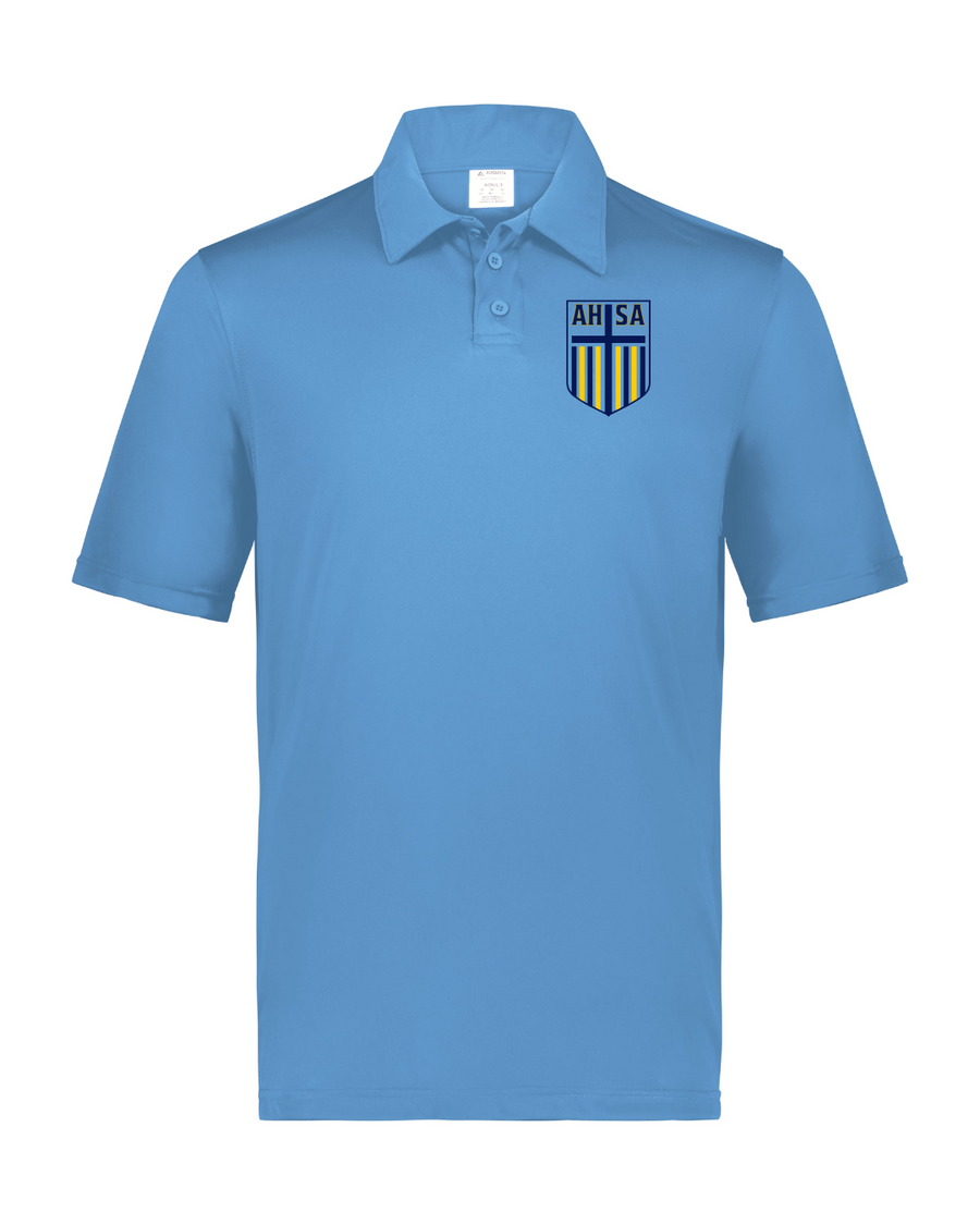 AHSA Men's Augusta Polo - Light Blue AHS Athletics - Third Coast Soccer