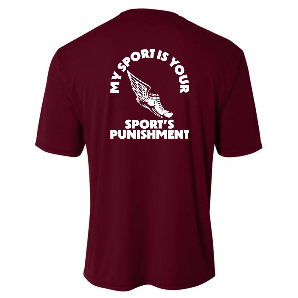 A4 Youth Northlake Cross Country Shirt - Maroon NCS Cross Country - Third Coast Soccer