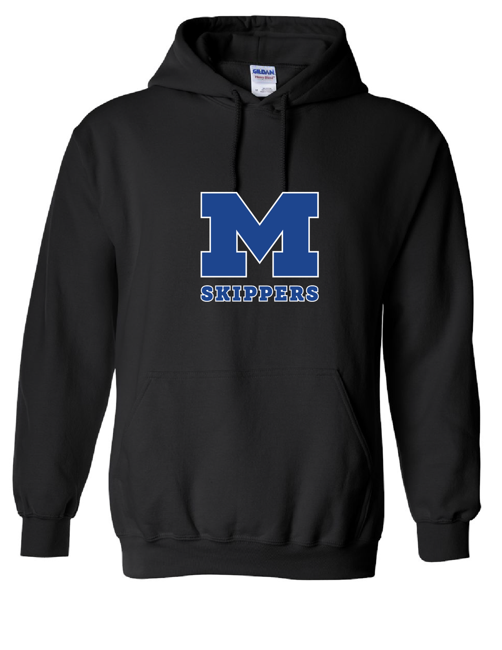 Mandeville HS "M" Hooded Sweatshirt MHS Spiritwear Black Mens Small - Third Coast Soccer
