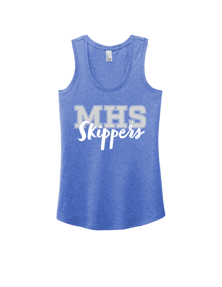 MHS Skippers Women's Racerback Tank MHS Spiritwear Royal Frost Womens Small - Third Coast Soccer