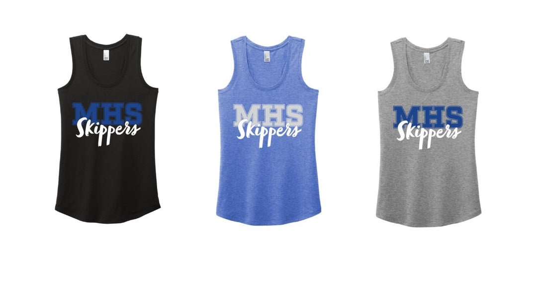 MHS Skippers Women's Racerback Tank MHS Spiritwear - Third Coast Soccer